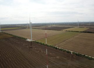 Power Curve Wind Measurement for 100 MW Wind Farm
